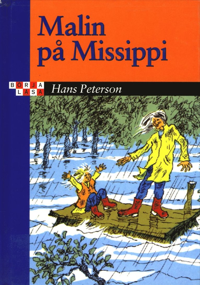 Hans Peterson - Malin på Missippi, Kartonnage