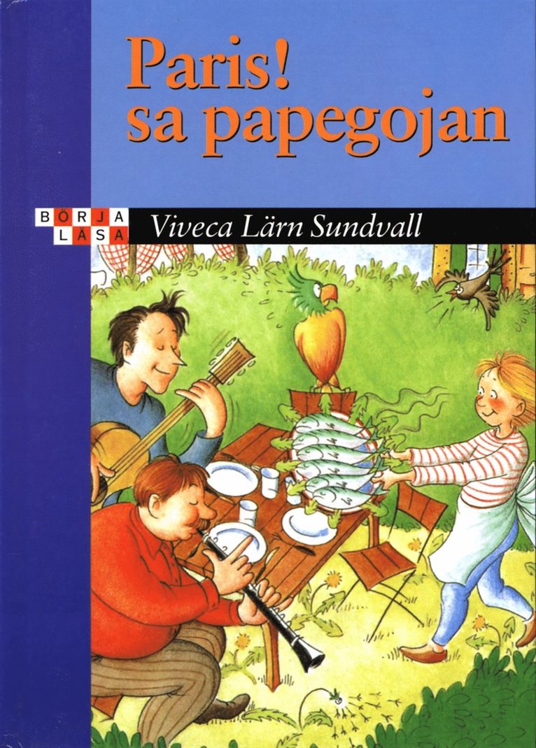 Viveca Lärn - Paris! sa papegojan, Kartonnage