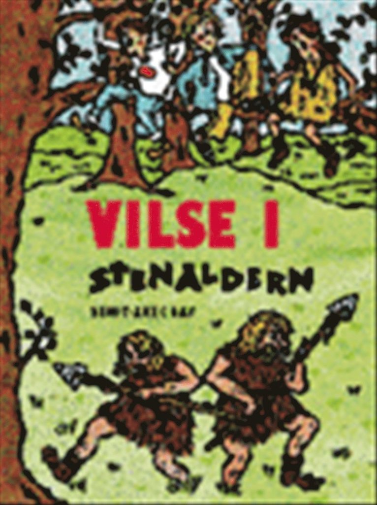 Bengt-Åke Cras - Vilse i stenåldern, Kartonnage