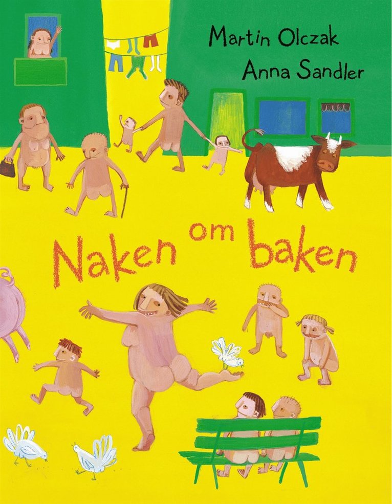 Martin Olczak, Anna Sandler - Naken om baken, Kartonnage