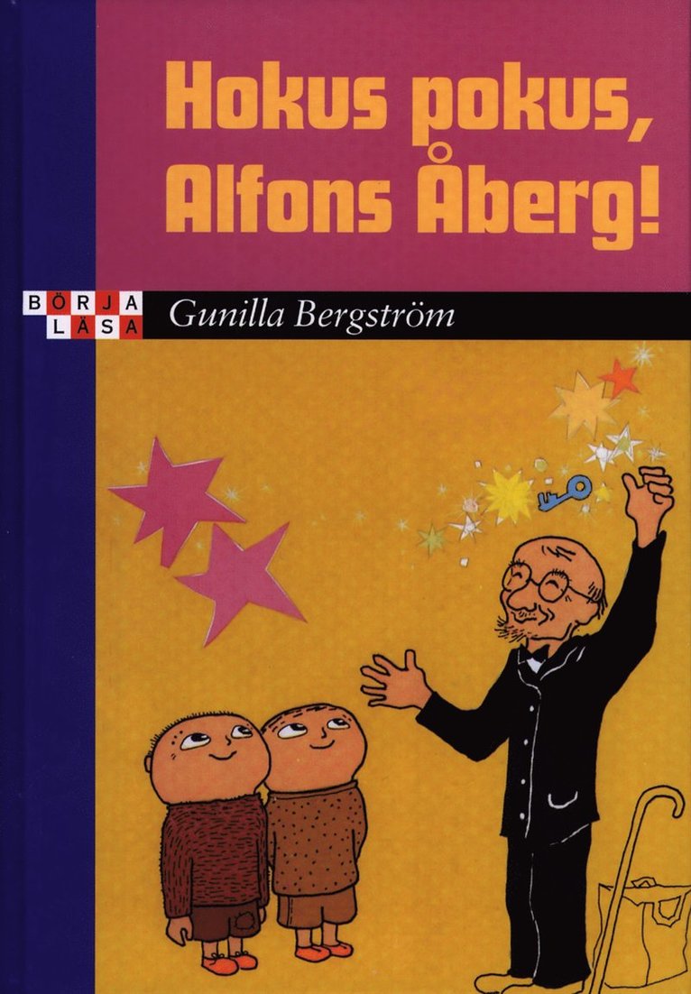 Gunilla Bergström - Hokus pokus, Alfons Åberg!, Kartonnage