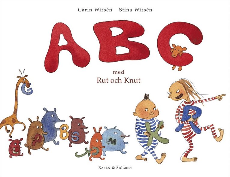 Carin Wirsén - ABC med Rut och Knut, Kartonnage