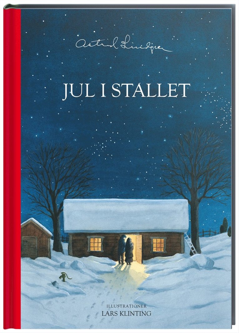 Astrid Lindgren - Jul i stallet, Kartonnage