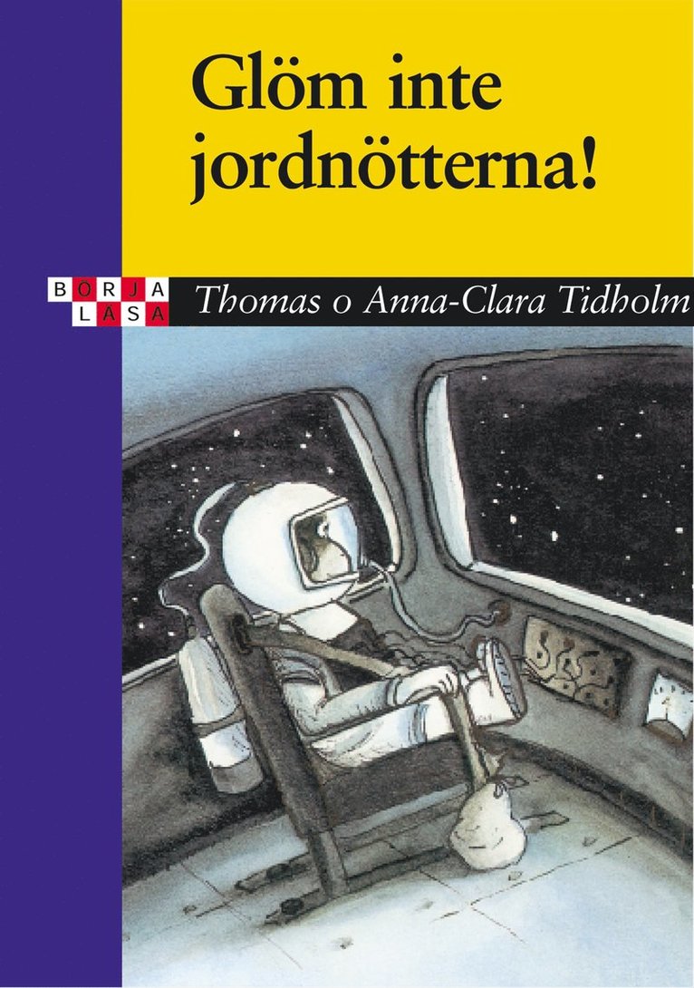 Thomas Tidholm - Glöm inte jordnötterna!, Kartonnage