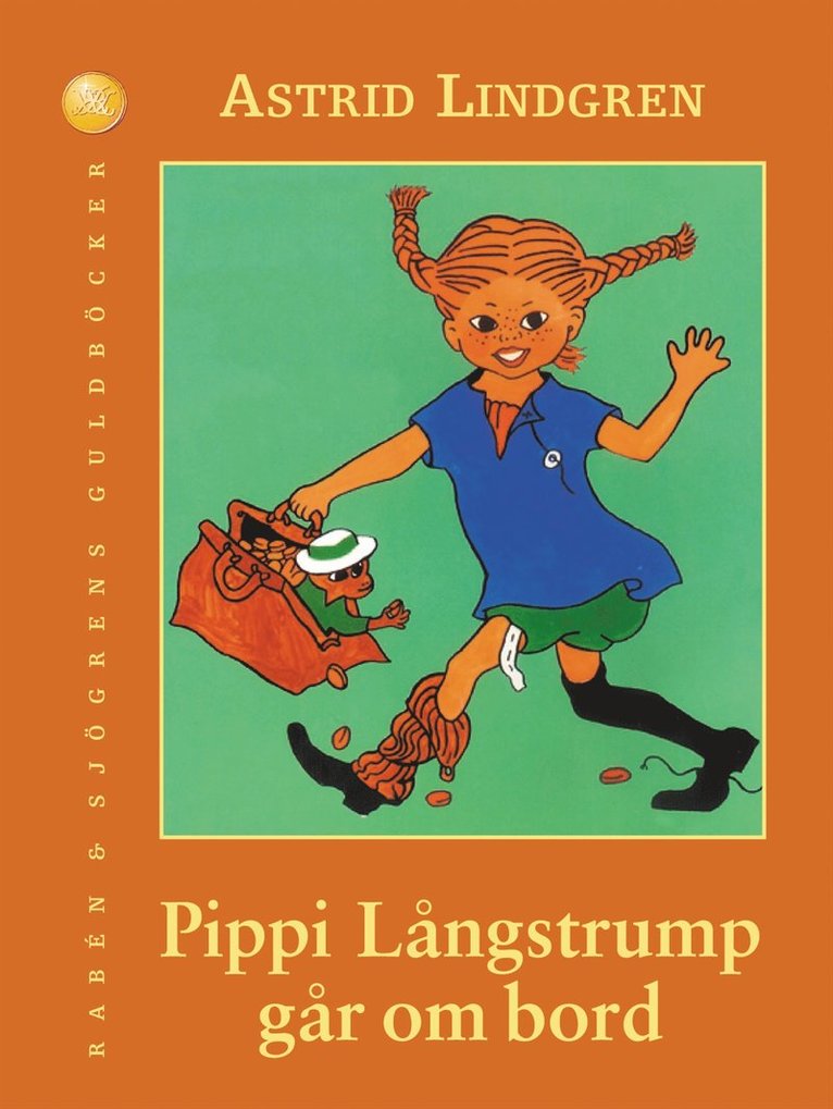 Astrid Lindgren - Pippi Långstrump går ombord, Kartonnage
