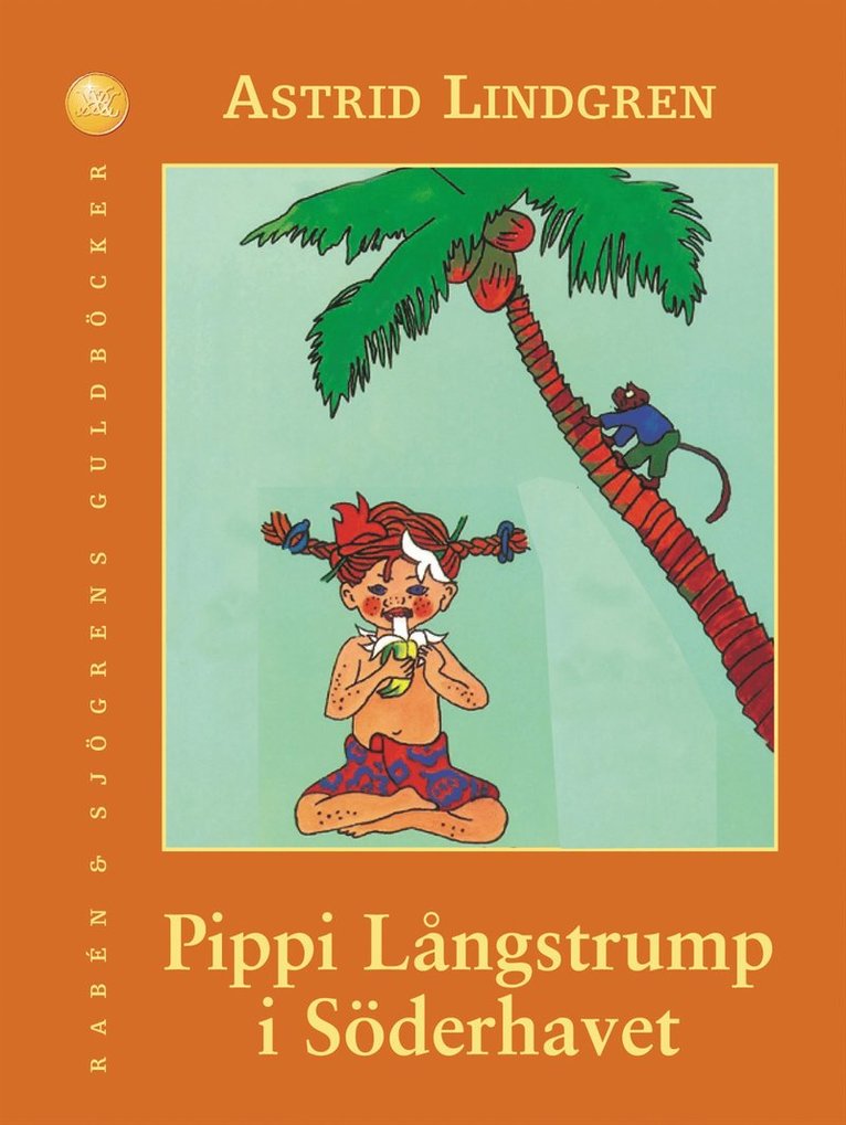 Astrid Lindgren - Pippi Långstrump i Söderhavet, Kartonnage