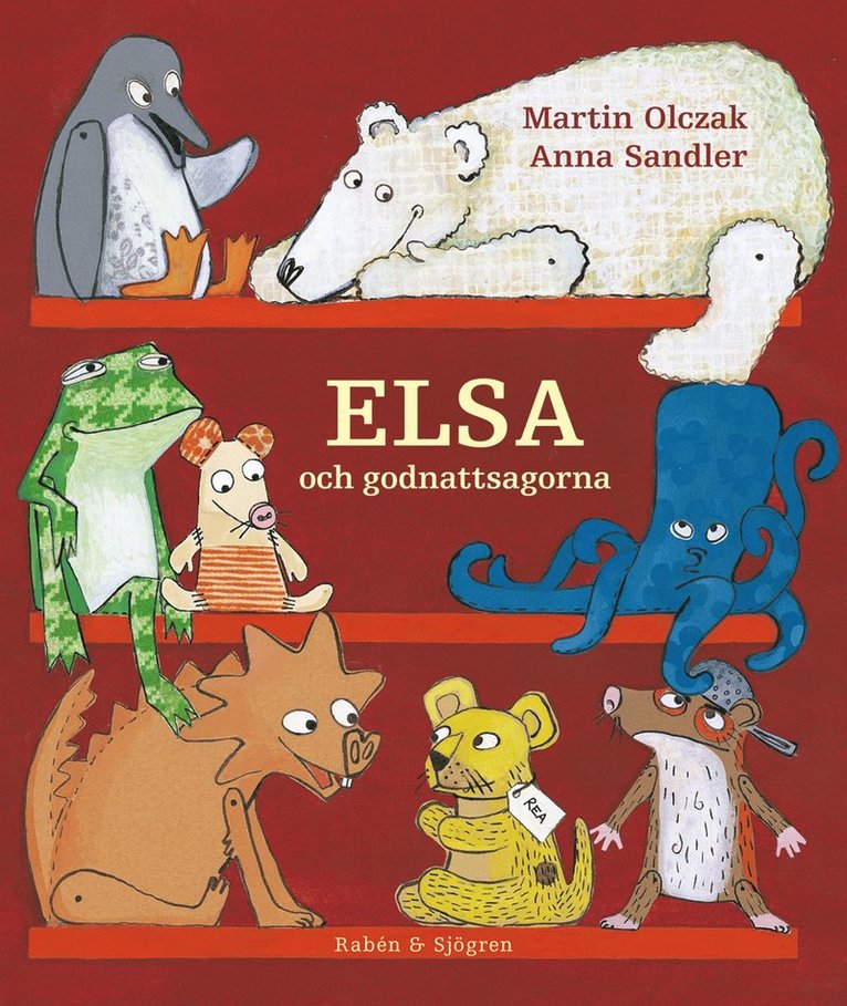 Martin Olczak - Elsa och godnattsagorna, Kartonnage