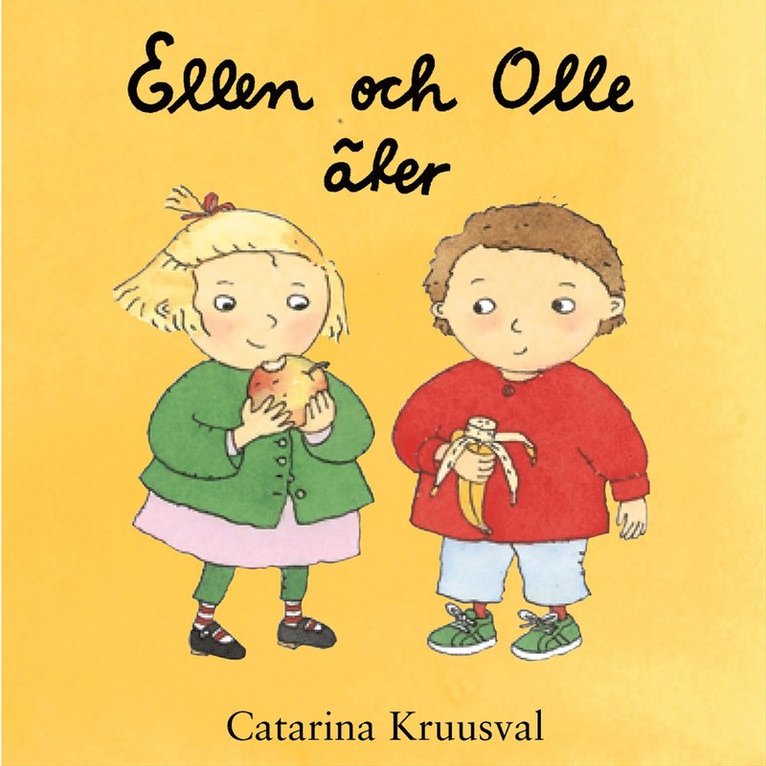 Ellen och Olle äter