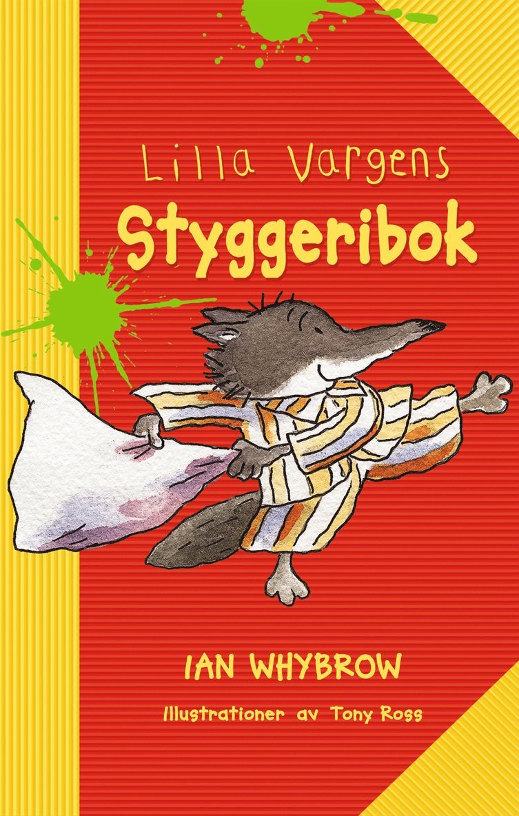 Ian Whybrow - Lilla Vargens styggeribok, Kartonnage