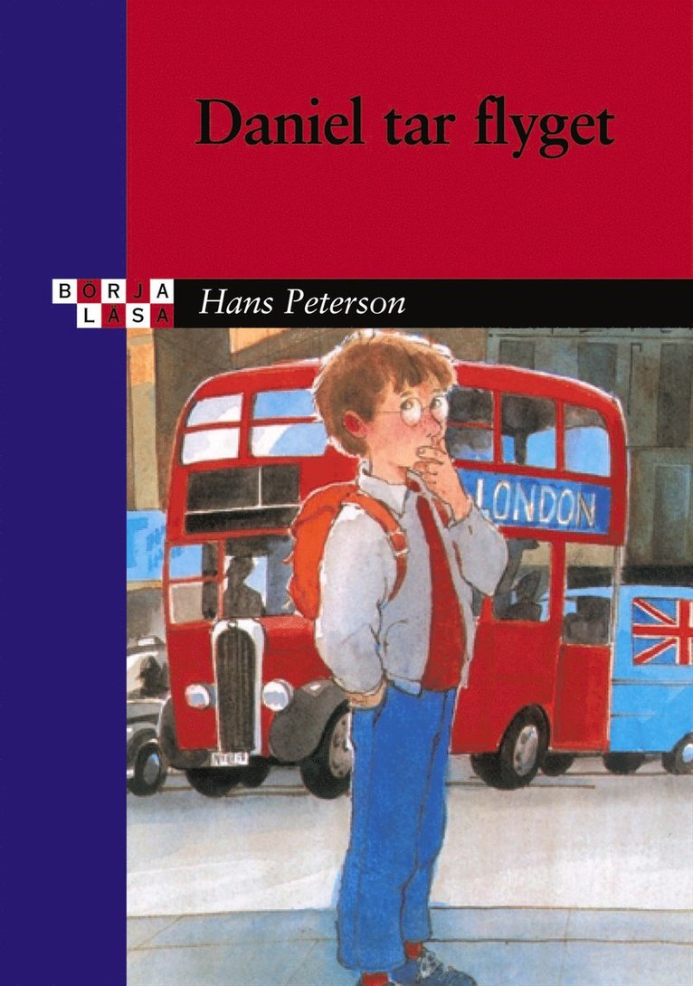 Hans Peterson - Daniel tar flyget, Kartonnage