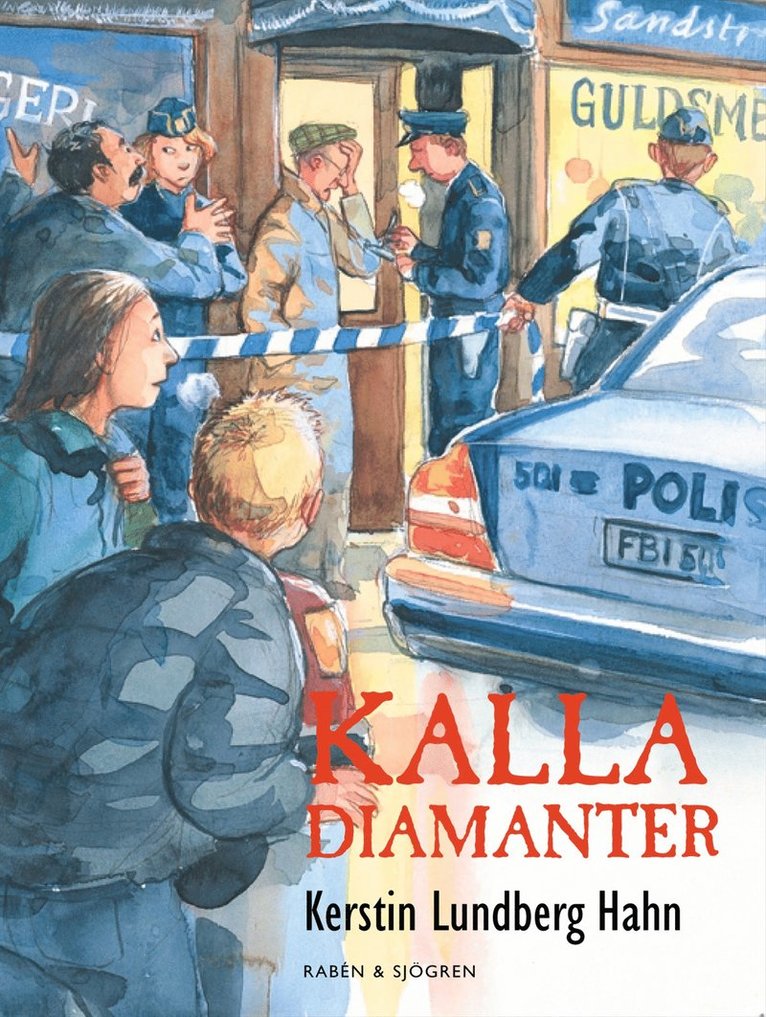 Kerstin Lundberg Hahn - Kalla diamanter, Kartonnage
