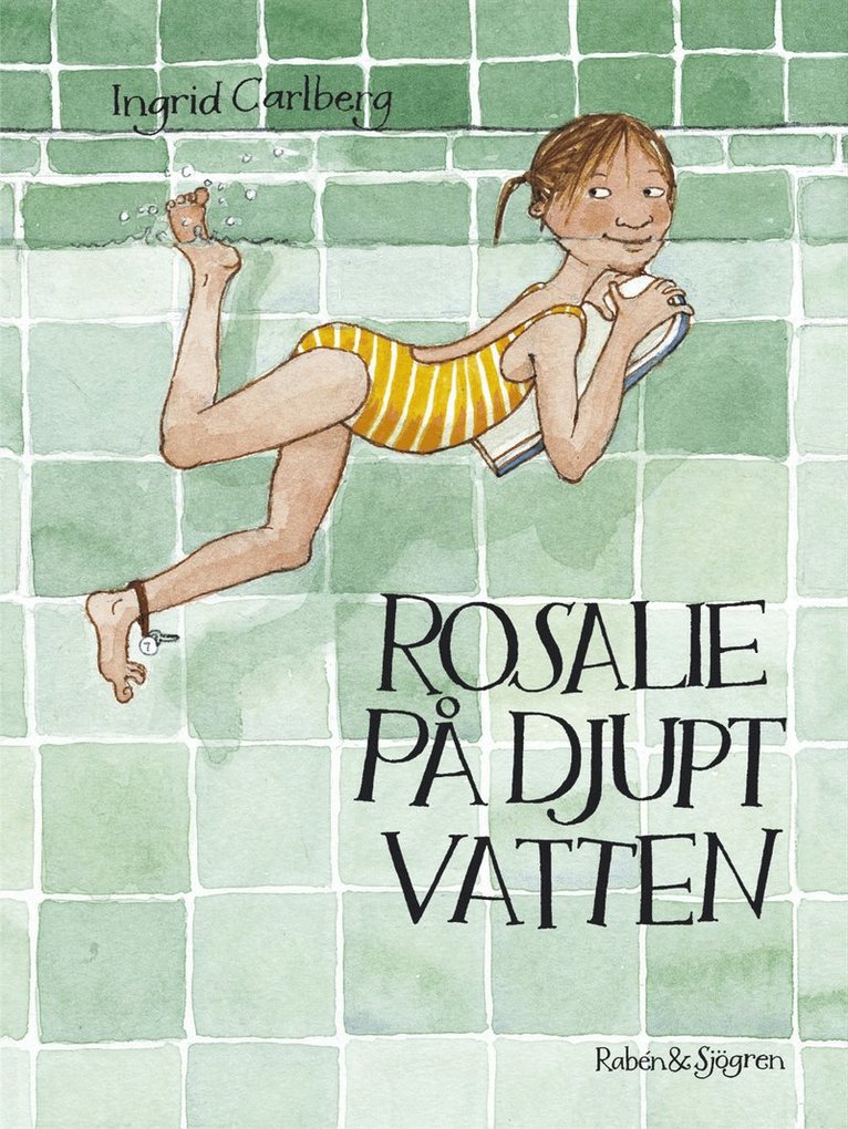 Ingrid Carlberg - Rosalie på djupt vatten, Kartonnage