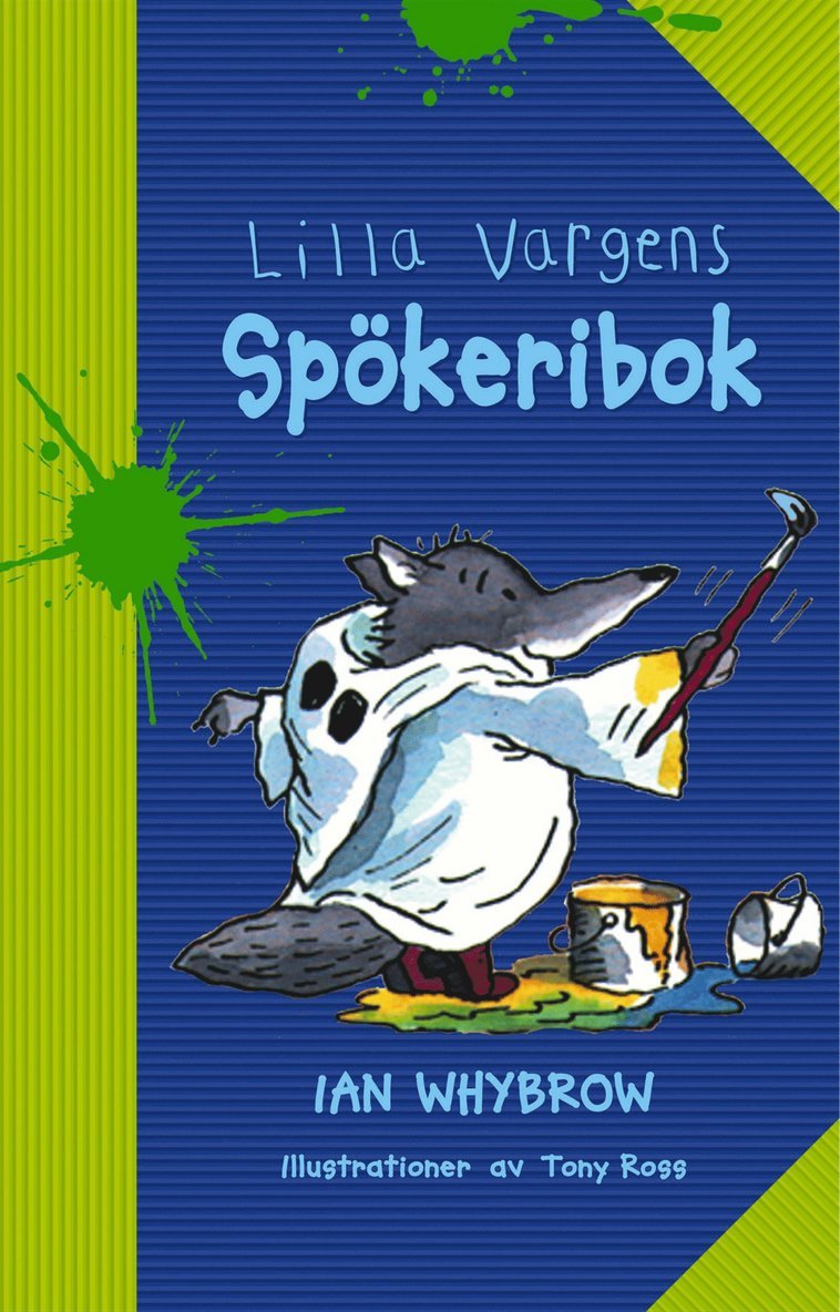 Ian Whybrow - Lilla Vargens spökeribok, Kartonnage