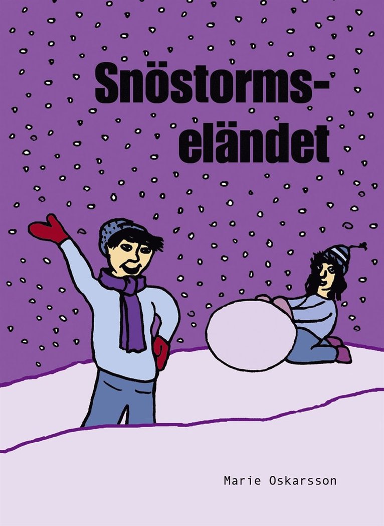 Marie Oskarsson - Snöstormseländet, Kartonnage