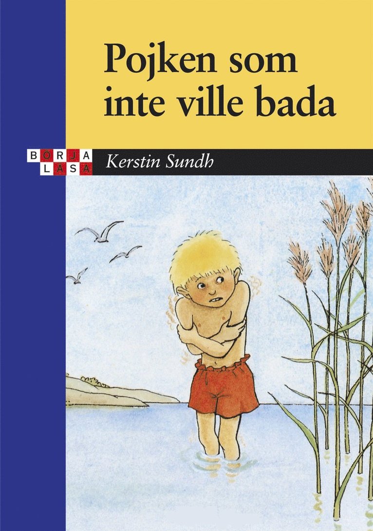 Kerstin Sundh - Pojken som inte ville bada, Kartonnage