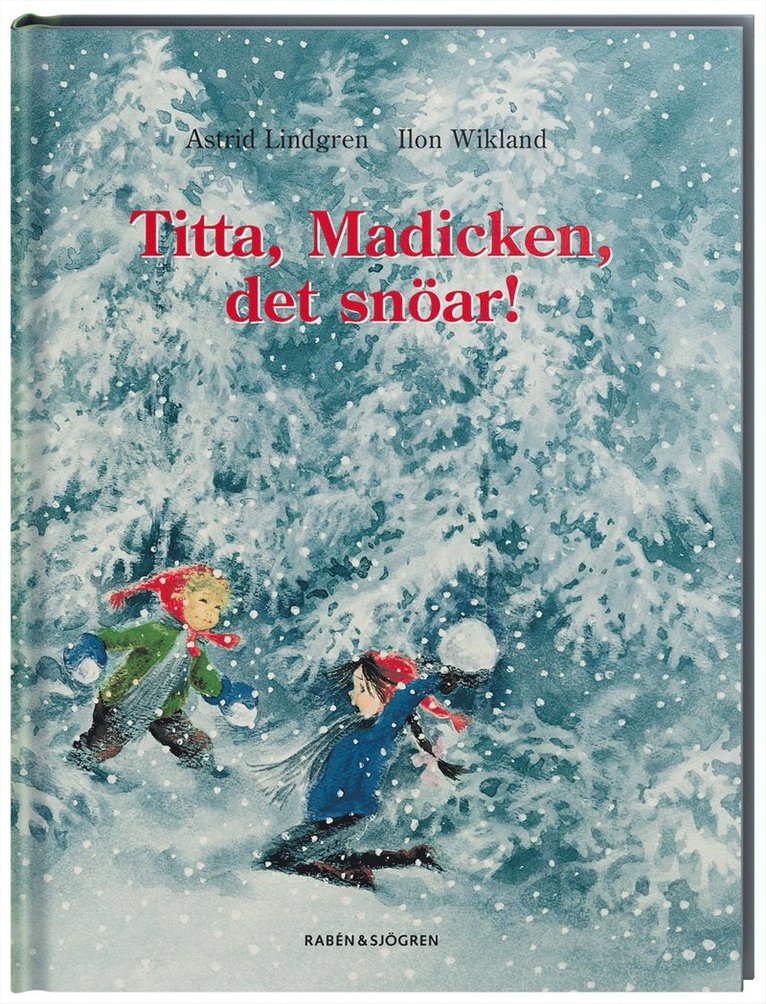 Astrid Lindgren - Titta Madicken, det snöar!, Kartonnage