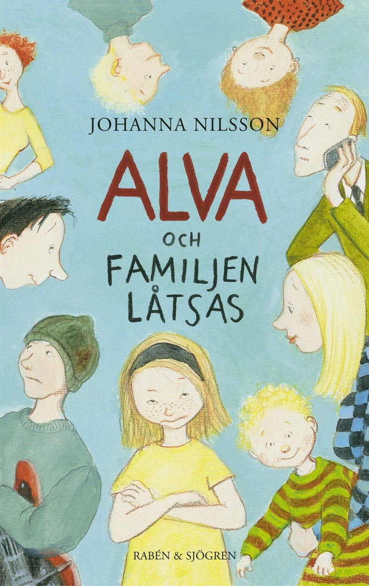 Johanna Nilsson - Alva och familjen Låtsas, Kartonnage