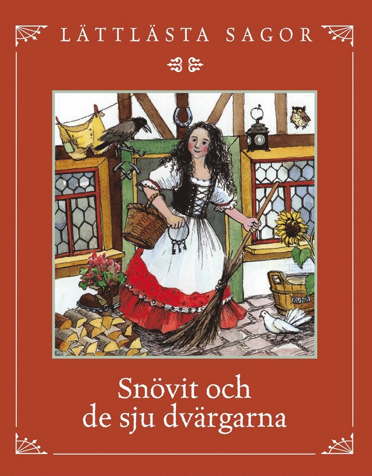 Mona Eriksson - Snövit och de sju dvärgarna, Kartonnage