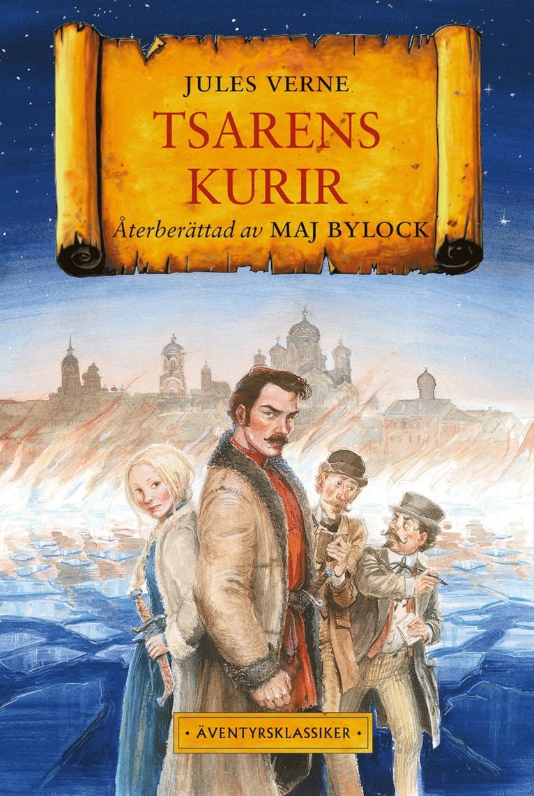 Maj Bylock, Jules Verne - Tsarens kurir, Kartonnage
