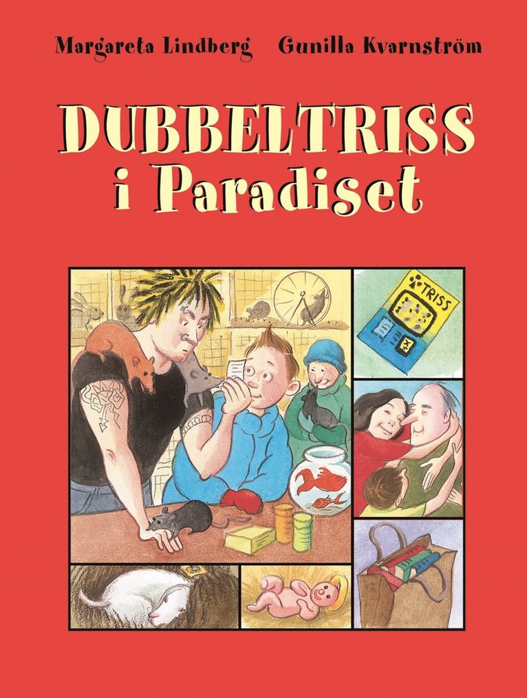 Margareta Lindberg - Dubbeltriss i Paradiset, Kartonnage