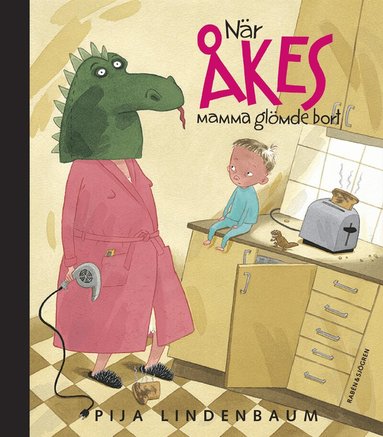 Pija Lindenbaum - När Åkes mamma glömde bort, Kartonnage