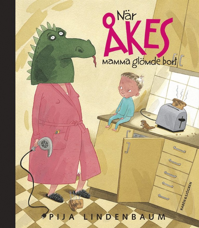 Pija Lindenbaum - När Åkes mamma glömde bort, Kartonnage