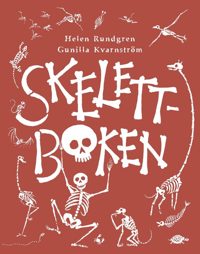 Helen Rundgren - Skelettboken, Kartonnage