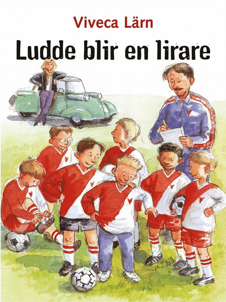 Viveca Lärn - Ludde blir en lirare, Kartonnage
