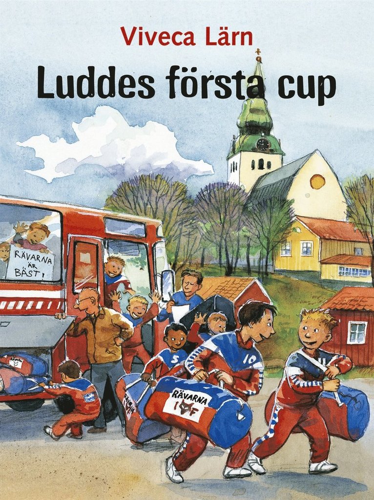 Viveca Lärn - Luddes första cup, Kartonnage