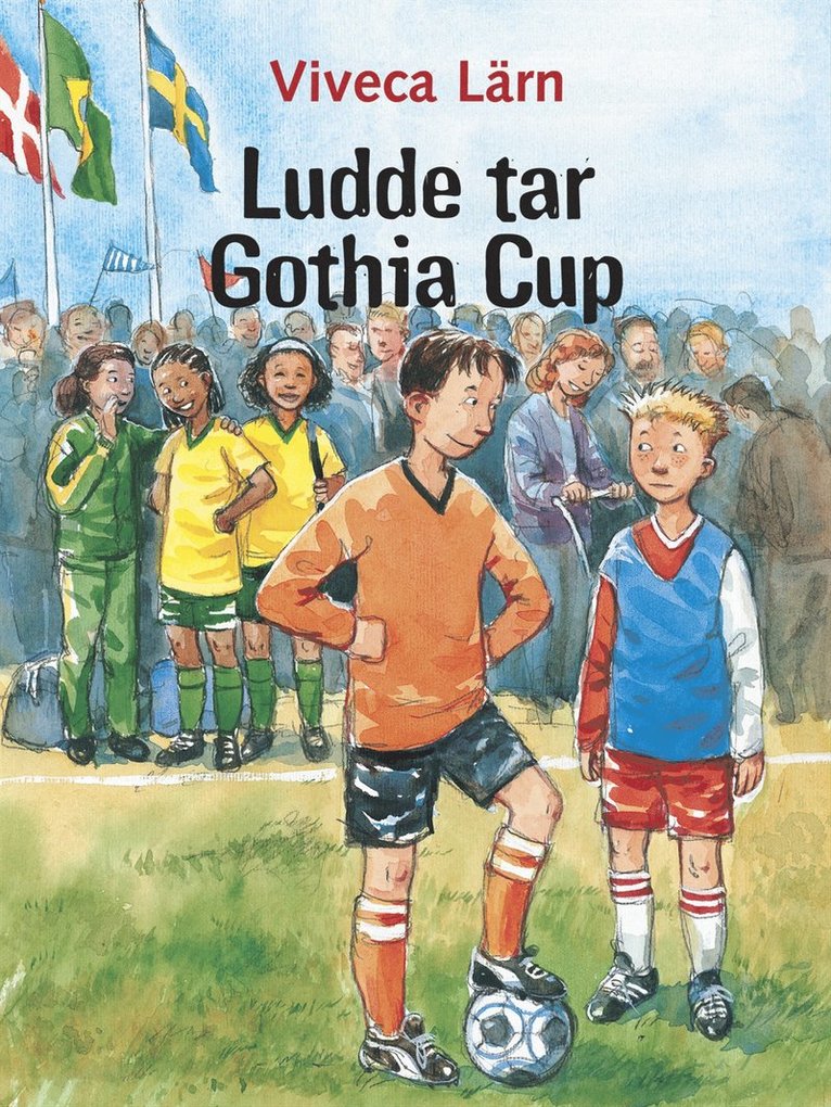Viveca Lärn - Ludde tar Gothia Cup, Kartonnage