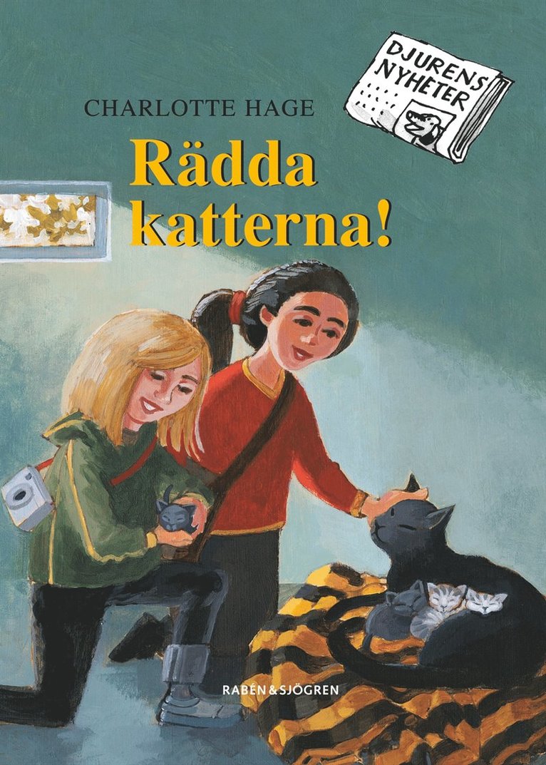 Charlotte Hage - Rädda katterna!, Kartonnage