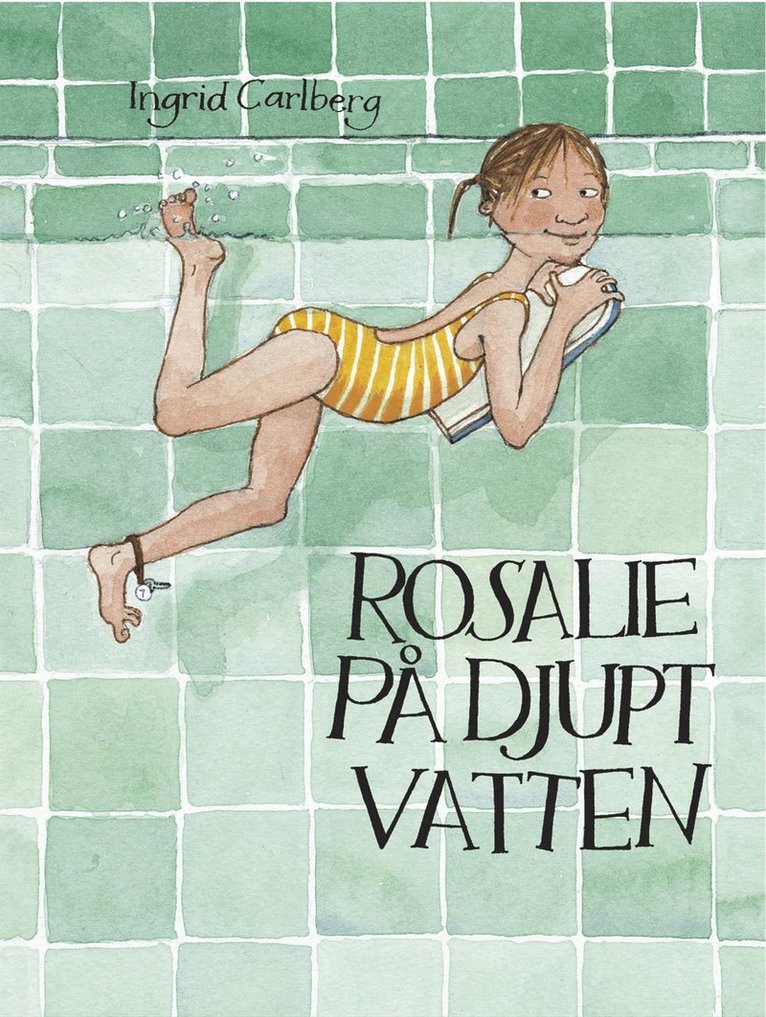 Ingrid Carlberg - Rosalie på djupt vatten, Kartonnage