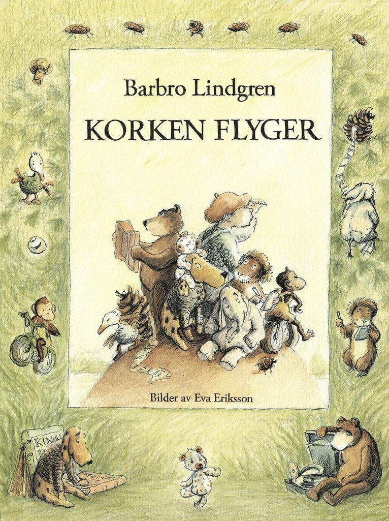 Barbro Lindgren - Korken flyger, Kartonnage