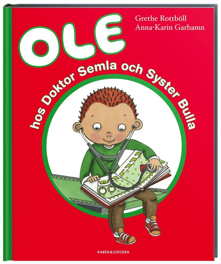 Grethe Rottböll - Ole hos Doktor Semla och Syster Bulla, Kartonnage