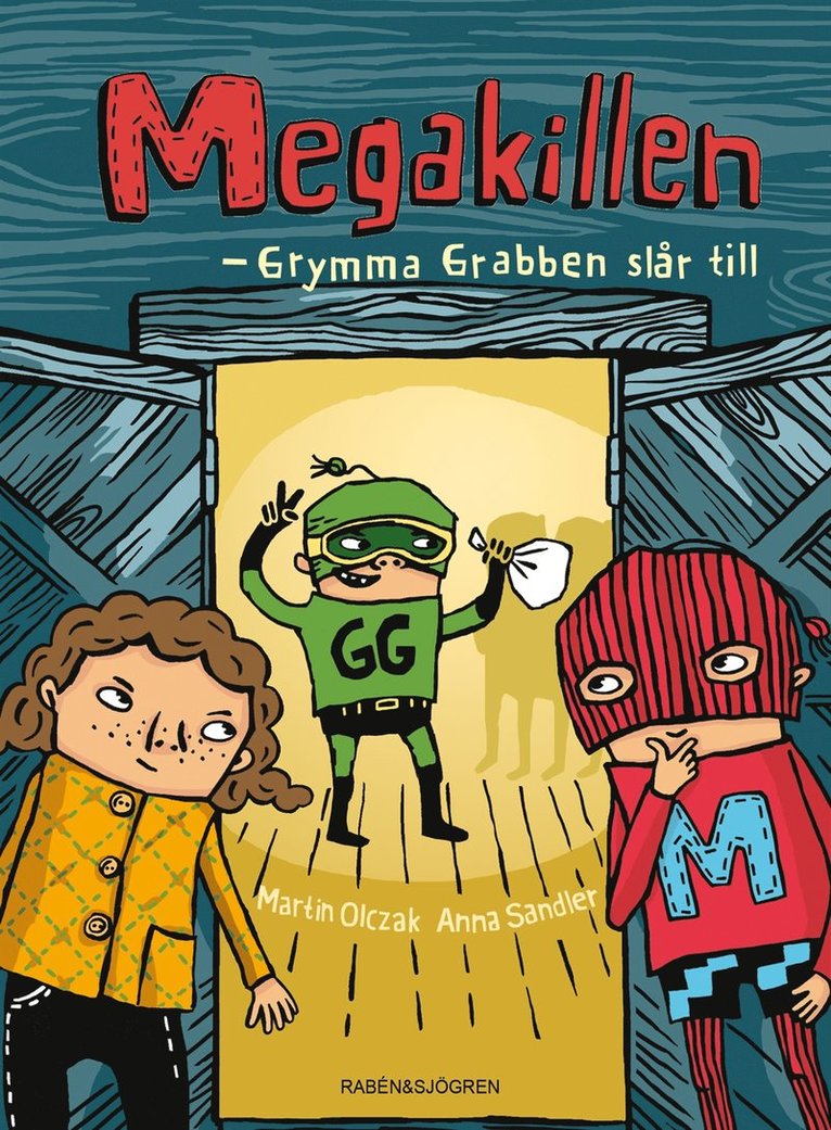 Martin Olczak - Megakillen. Grymma Grabben slår till, Kartonnage