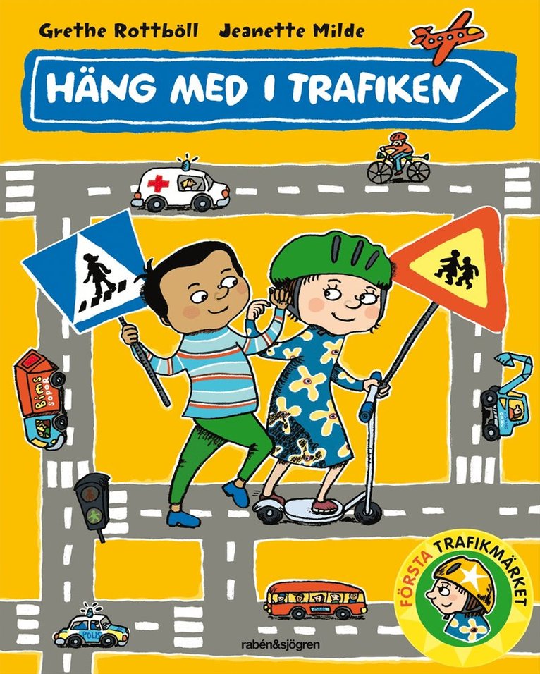 Grethe Rottböll - Häng med i trafiken, Kartonnage