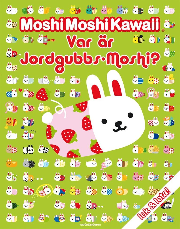 Plus Licens - Var är Jordgubbs-Moshi?, Kartonnage