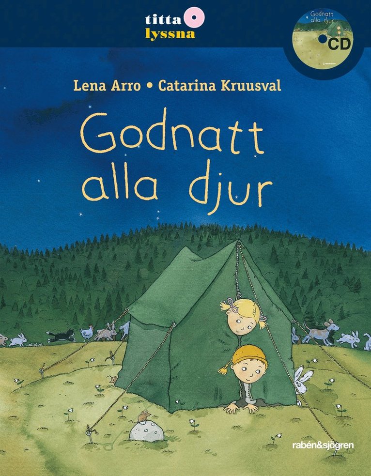 Lena Arro - Godnatt alla djur, Kartonnage