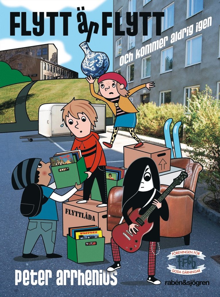 Peter Arrhenius - Flytt är flytt och kommer aldrig igen, Kartonnage