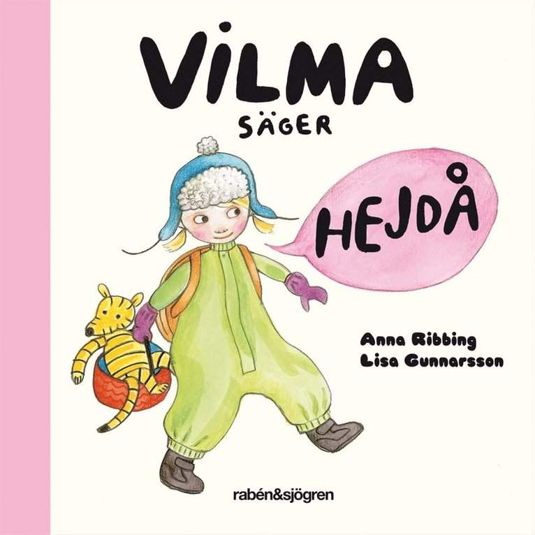 Anna Ribbing - Vilma säger hejdå, Kartonnage