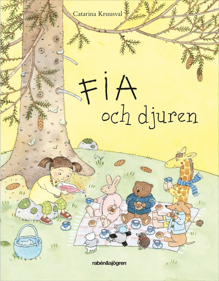 Catarina Kruusval - Fia och djuren, Kartonnage