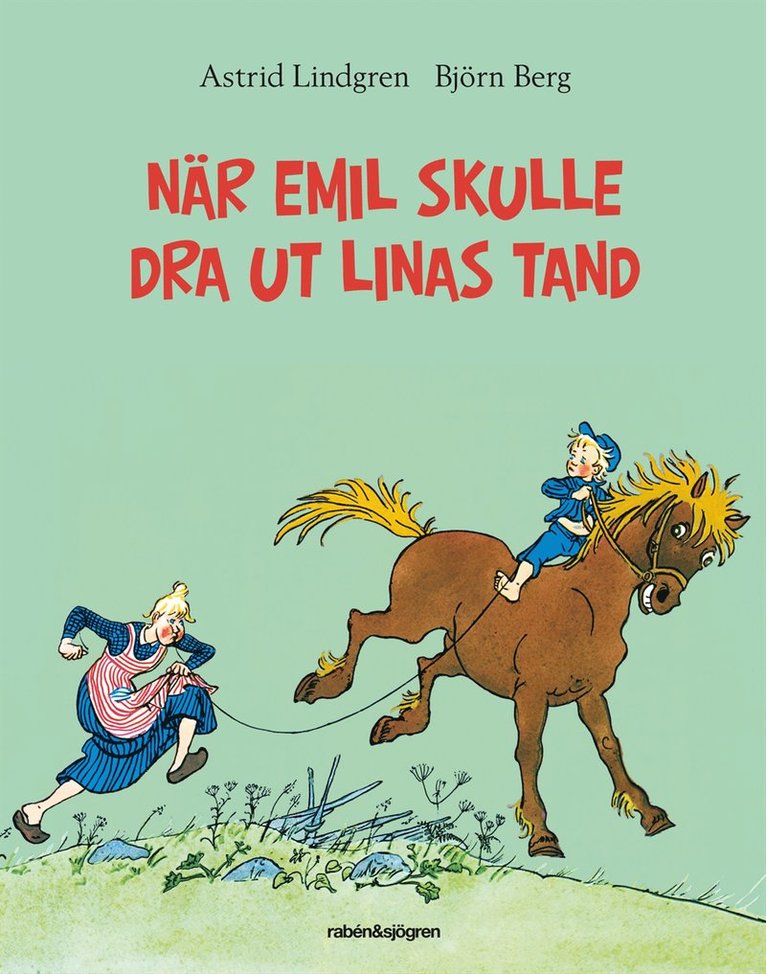 Astrid Lindgren - När Emil skulle dra ut Linas tand, Kartonnage
