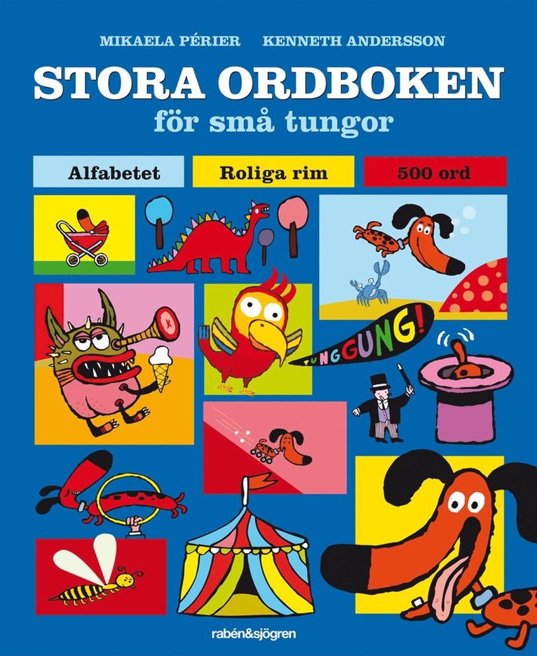 Mikaela Périer - Stora ordboken för små tungor, Kartonnage