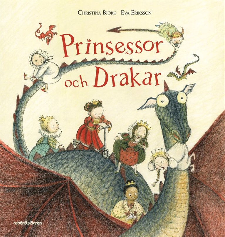 Christina Björk - Prinsessor och drakar, Kartonnage
