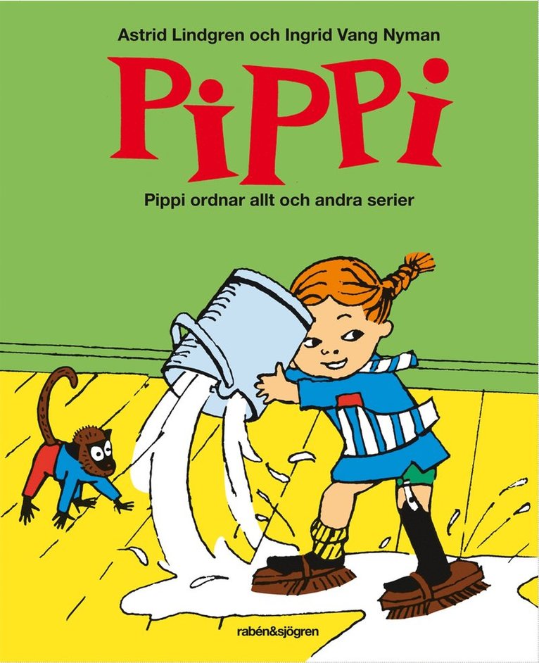 Astrid Lindgren - Pippi ordnar allt och andra serier, Kartonnage