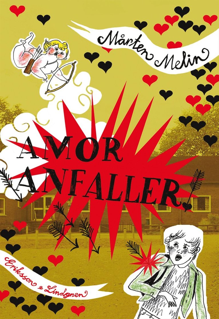 Mårten Melin - Amor anfaller!, Kartonnage