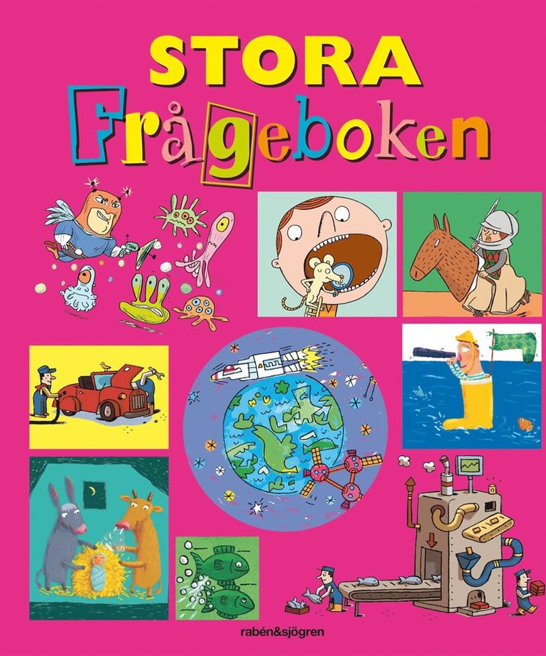 Larousse - Stora frågeboken, Kartonnage