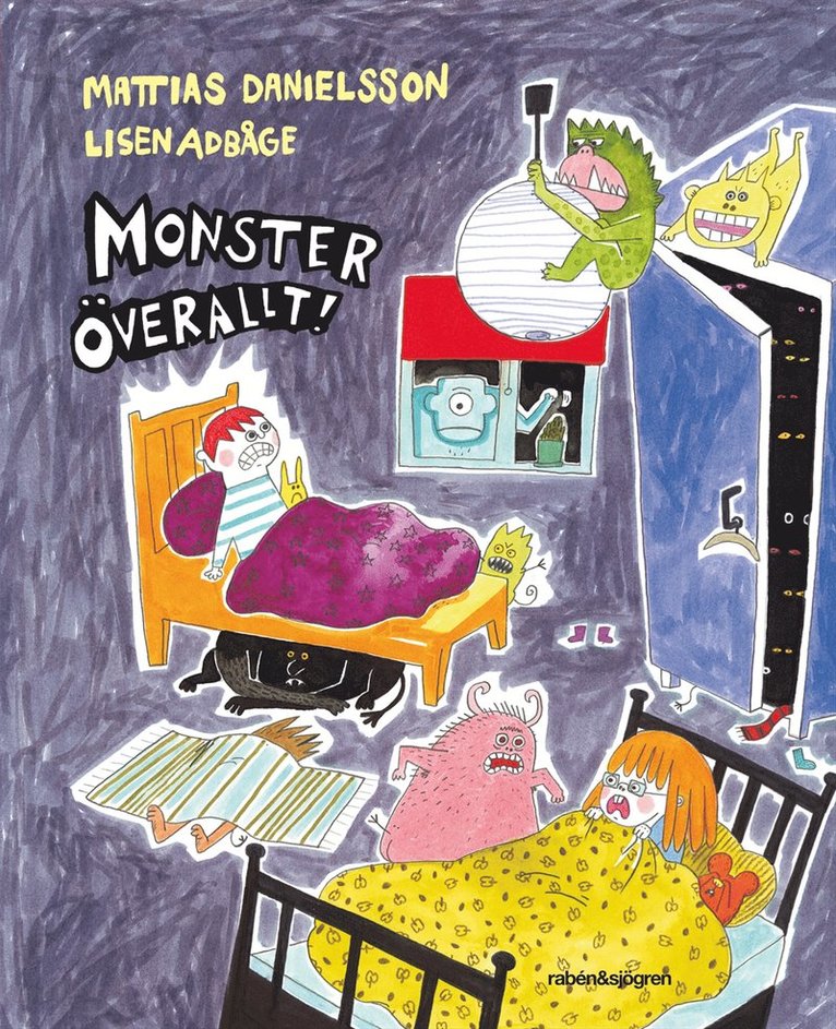 Mattias Danielsson - Monster överallt!, Inbunden