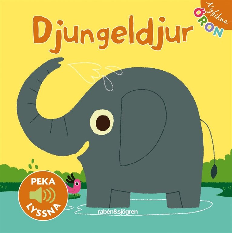 Gallimard - Djungeldjur  - Peka, lyssna, Kartonnage