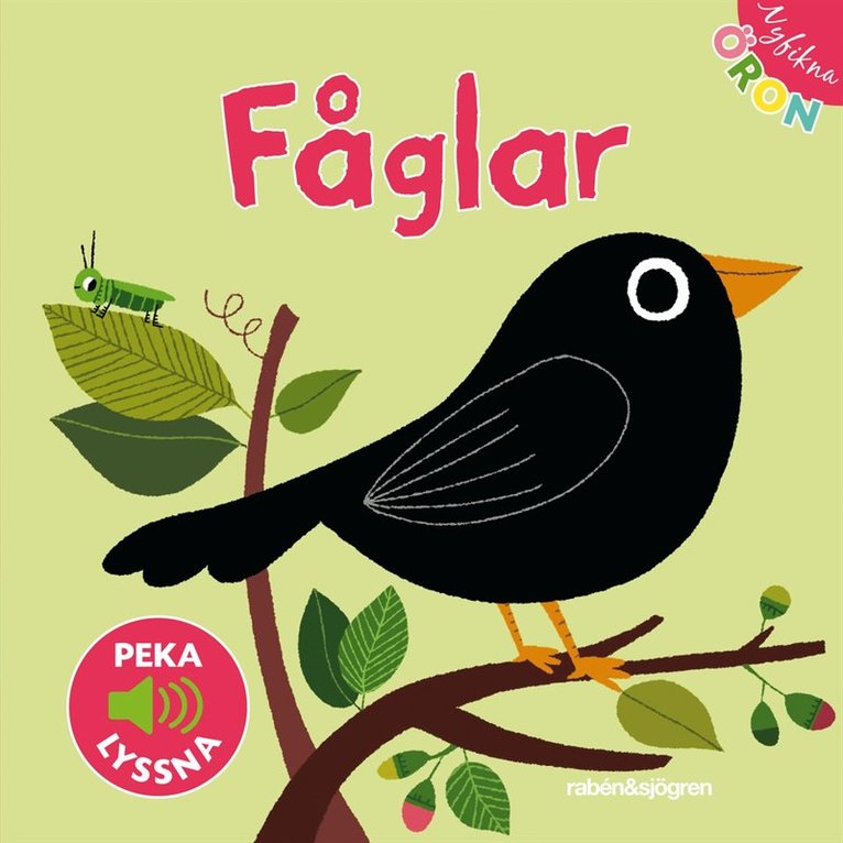 Fåglar. Peka - lyssna 1